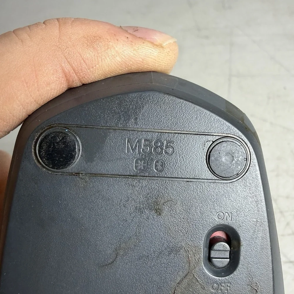 Logitech - M585 Multi Device Wireless Bluetooth Mouse - with Dongle - Gray